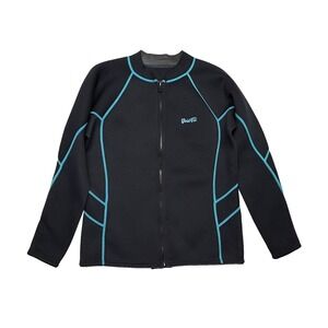 GoldFin 2mm Neoprene Wetsuit Jacket Women's 4x Black Swimming Surfing